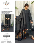 URGE KJM-218 Regal 3pc Unstitched Dhanak Embroidered Suit