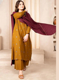 Imperial BQ-903  3pc Unstitched Dhanak Embroidered Suit