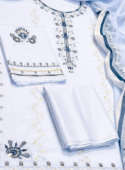 Alurelle Premium Embroidered Lawn Wear | Rangrez.pk