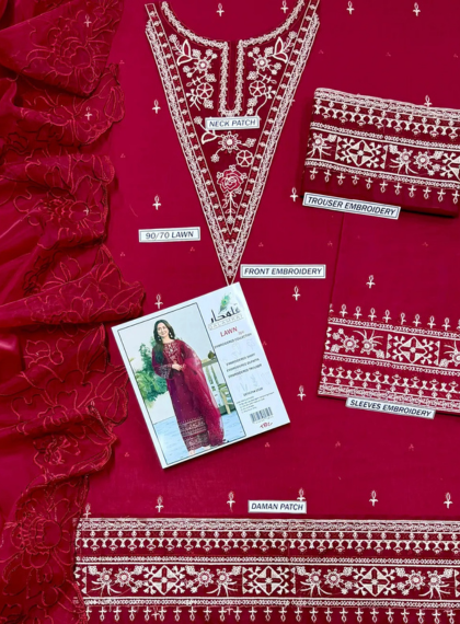 Sapphire Embroidered Lawn Dresses for Women | Rangrez.pk
