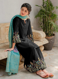 Craft 738 Winter Unstitched 3pc Dhanak embroidered suit .