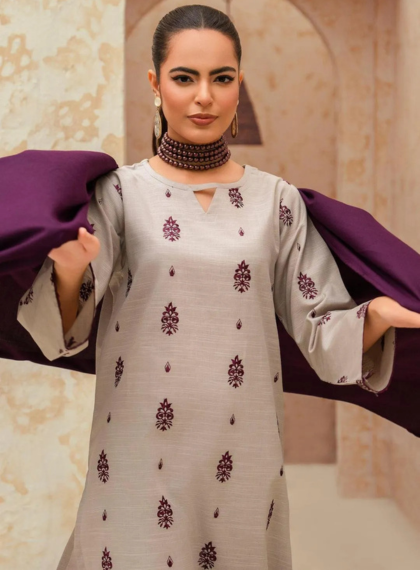 COMMON CM-500 TIMELESS 3PC UNSTITCHED DHANAK SUIT