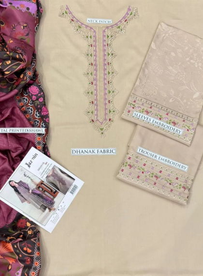 LOCAL LC-214 EVERYDAY-CUT 3PC UNSTITCHED SUIT