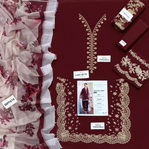Lumirelle Women’s Embroidered Summer Suits | Rangrez.pk