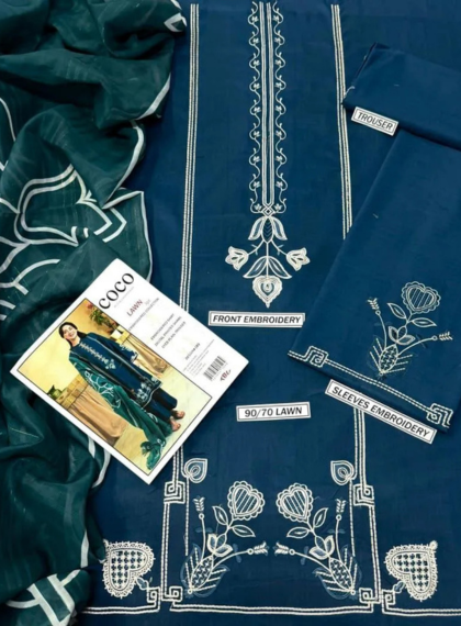 Evorielle Women’s Luxury Lawn Dresses | Rangrez.pk