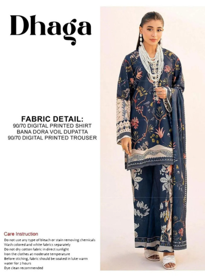 Opelisse Women’s Unstitched Lawn Fashion | Rangrez.pk