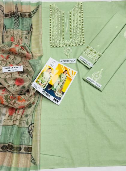 Grand Women’s 3 Piece Embroidered Suits | Rangrez.pk