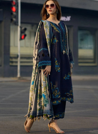 Diamond Women’s Unstitched Lawn Dresses | Rangrez.pk