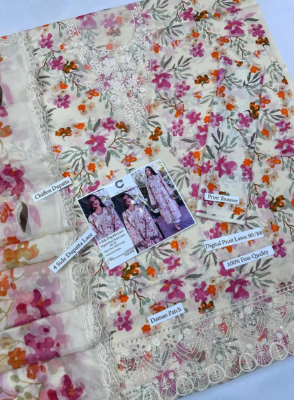 Signature Women’s Embroidered Summer Suits | Rangrez.pk