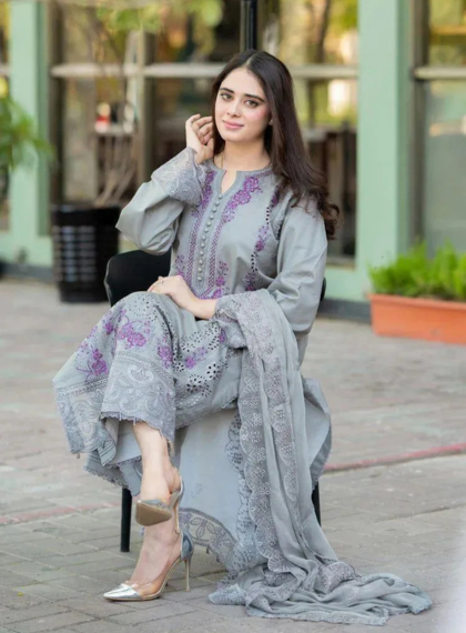 Velvet Women’s Unstitched Lawn Collection | Rangrez.pk