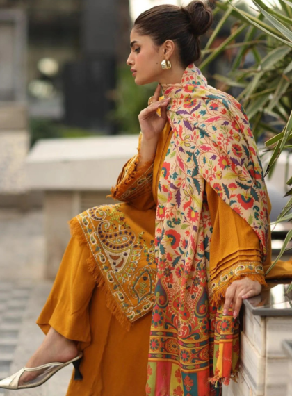 Majestic Women’s Embroidered Lawn Collection | Rangrez.pk