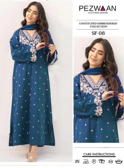 Crown Women’s Luxury Lawn Suits Pakistan | Rangrez.pk