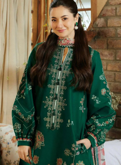 Royale Women’s Premium Embroidered Lawn Suits | Rangrez.pk