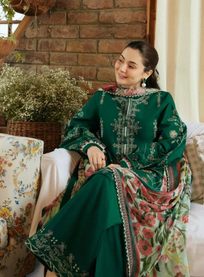 Royale Women’s Premium Embroidered Lawn Suits | Rangrez.pk