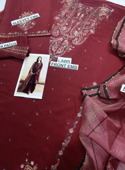 New Summer Embroidered Suits for Women | Rangrez.pk
